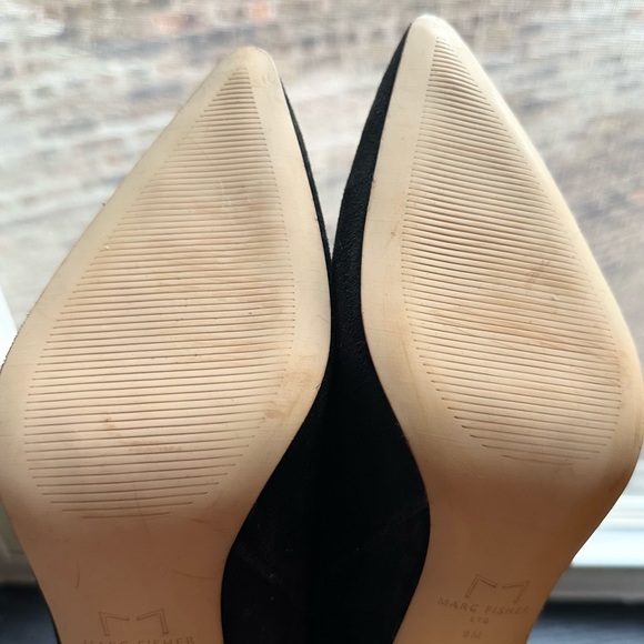 🌸MARC FISHER🌸 LTD Kellen Black Suede Boots size 9M - Picture 13 of 14